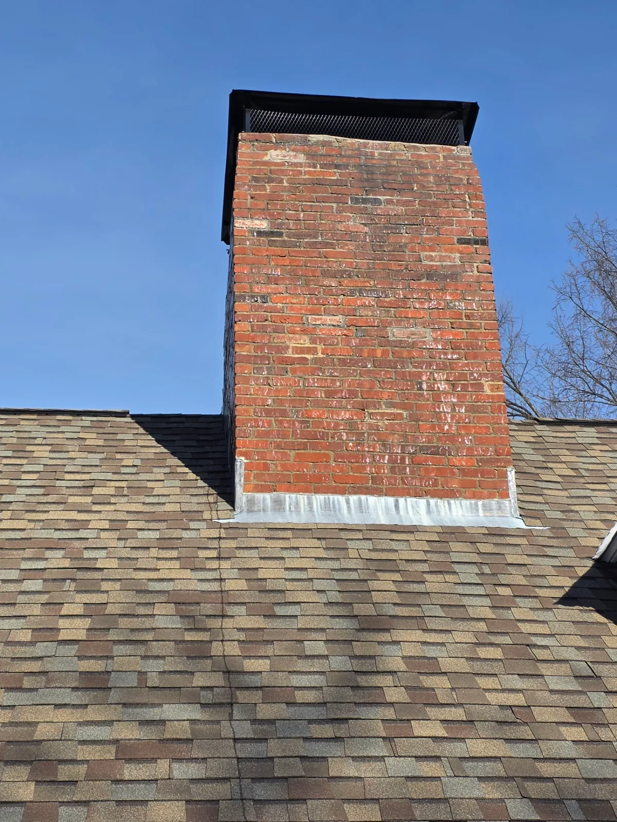 Leaking chimney in Harvard Massachusetts