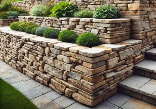 Stone Retaining Walls